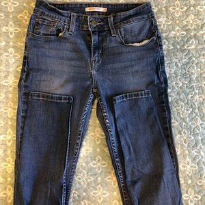 Levi ankle jeans